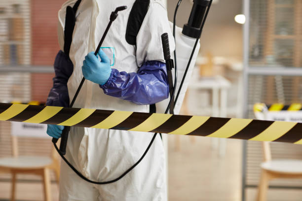 Professional Odor Removal technician working in Hebron, IL